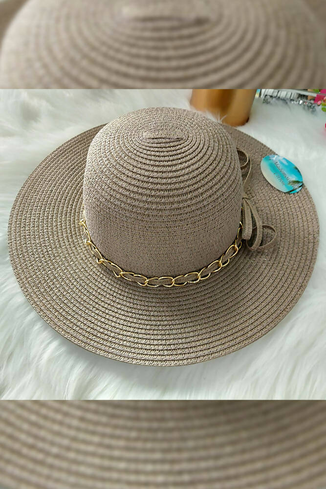 Jute Chain Detailed Hats