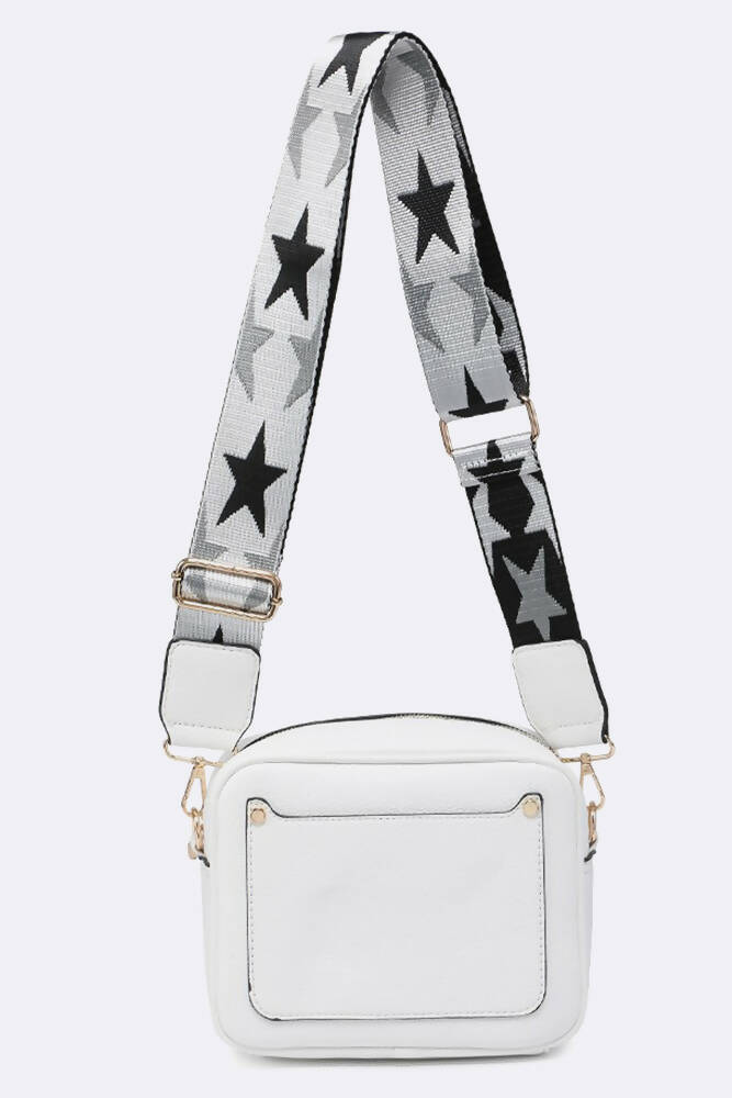 Ladies Star Strap Crossbody bag