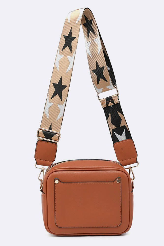 Ladies Star Strap Crossbody bag