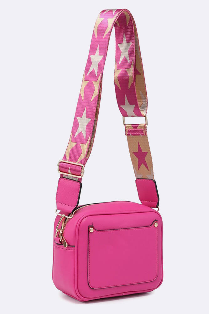 Ladies Star Strap Crossbody bag
