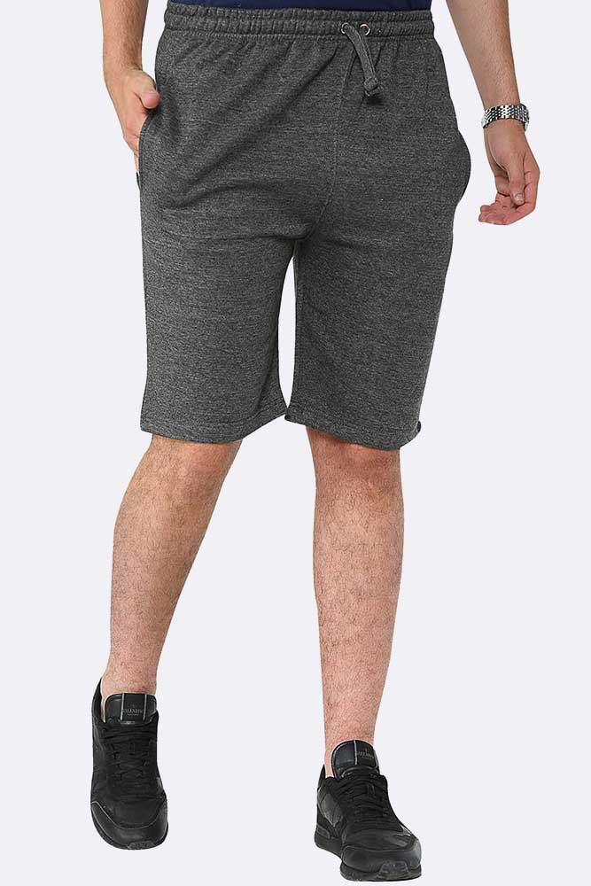 Men Drawcord Side Zipper Plain Shorts [Pack of 8]