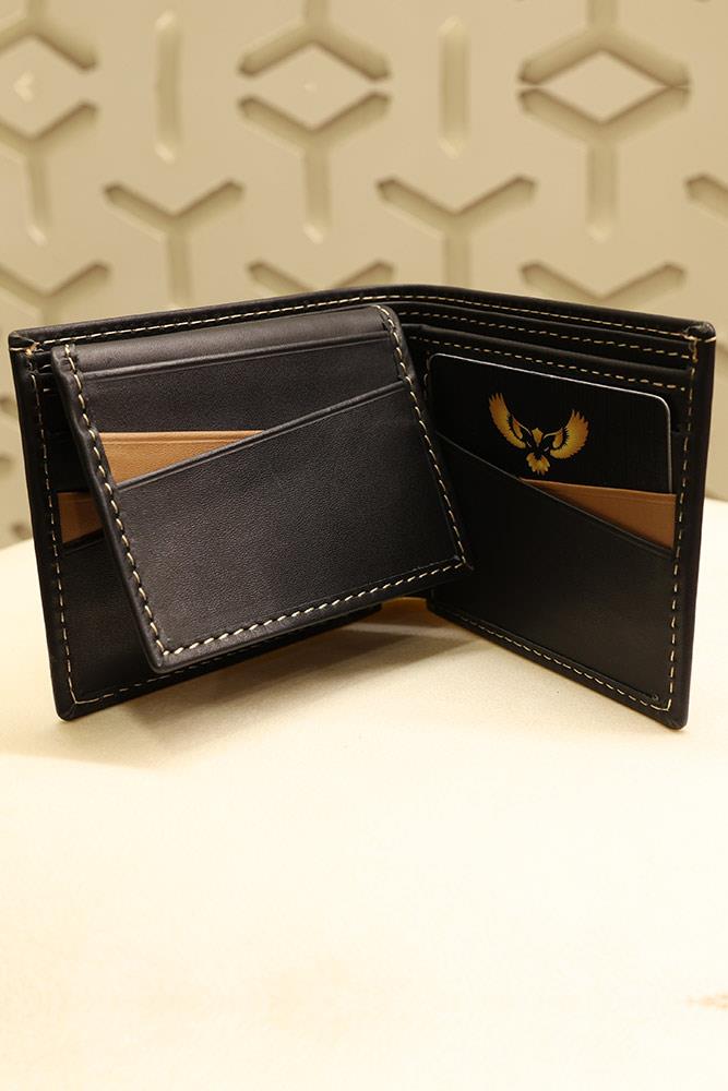 Handcrafted Flipout Card Pockets Genuine Leather Wallet