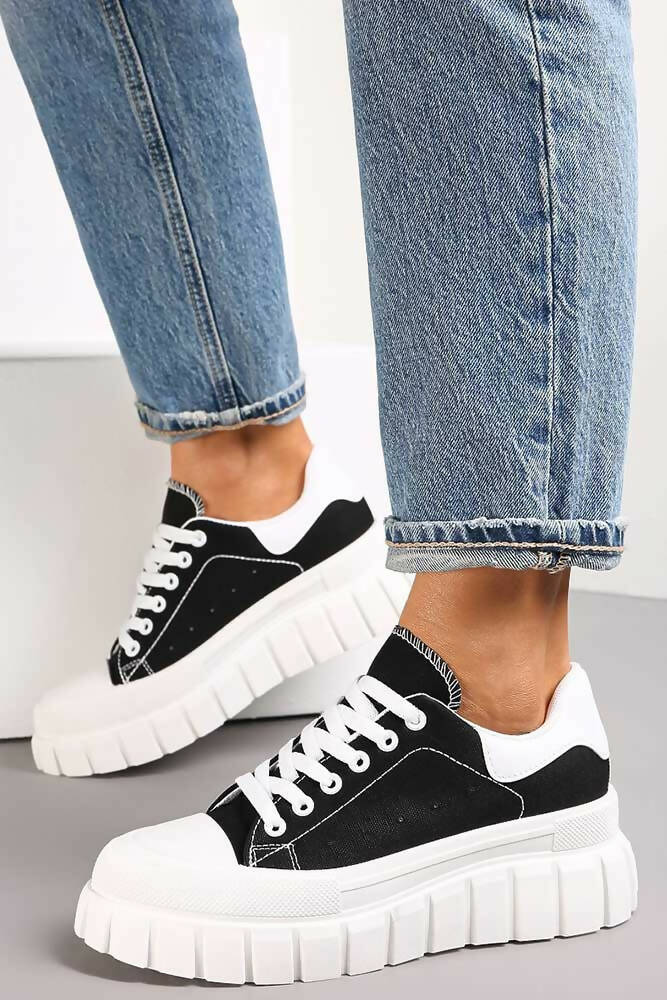 Chunky Sole Lace Trainers