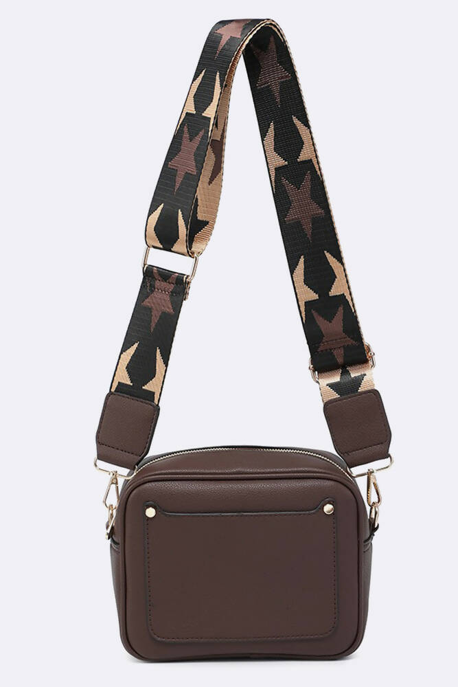 Ladies Star Strap Crossbody bag