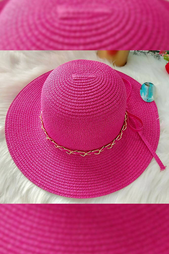 Jute Chain Detailed Hats